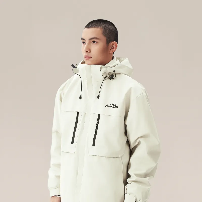 Kawasaki Windproof Wear Resistant Warm Water Repellent Windbreaker Jacket Unisex-23
