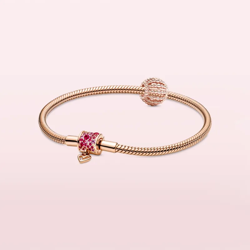 Pandora Copper Silver Alloy Bracelets Unisex-34