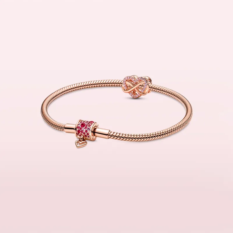 Pandora Copper Silver Alloy Bracelets Unisex-53