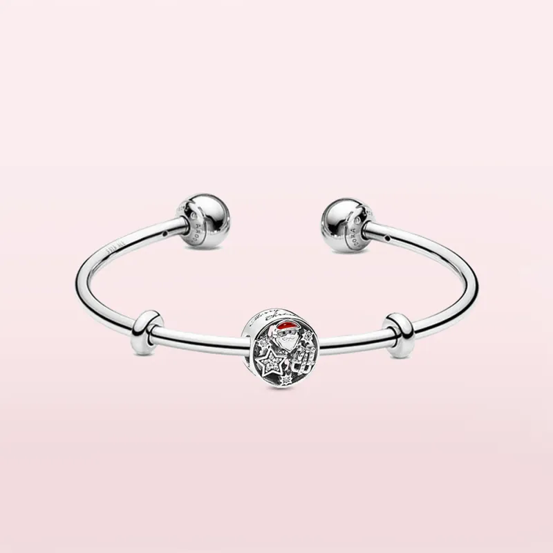 Pandora 925 Sterling Silver Bangles Unisex-1