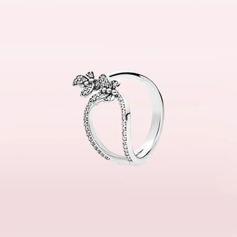 Pandora 925 Sterling Silver Rings Unisex-1