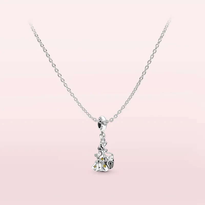 Pandora 925 Sterling Silver Necklaces Women's-1