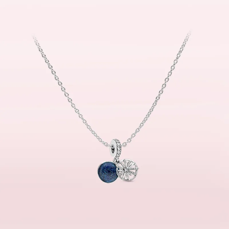 Pandora 925 Sterling Silver Necklaces Unisex-1