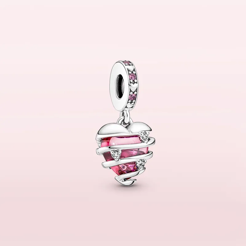 Pandora 925 Sterling Silver Pendants Unisex-2