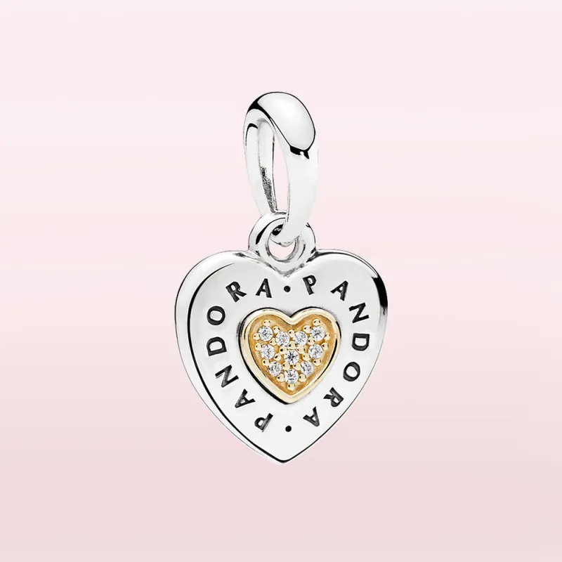 Pandora 925 Sterling Silver Pendant Unisex-1