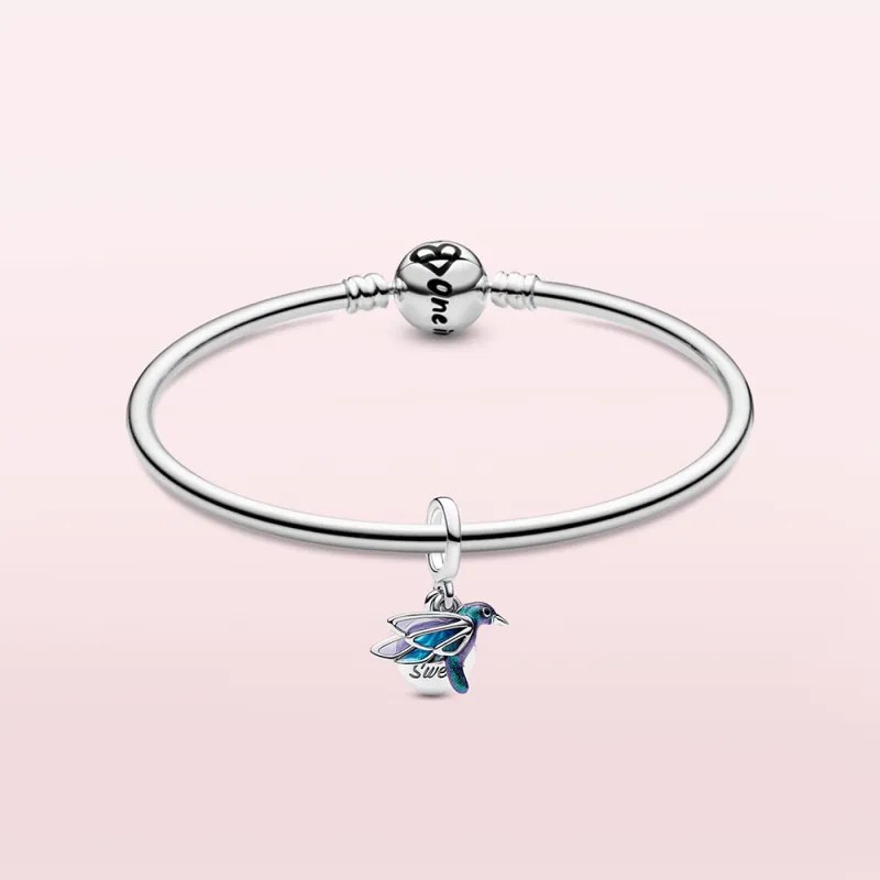 Pandora 925 Sterling Silver Bangles Unisex-1