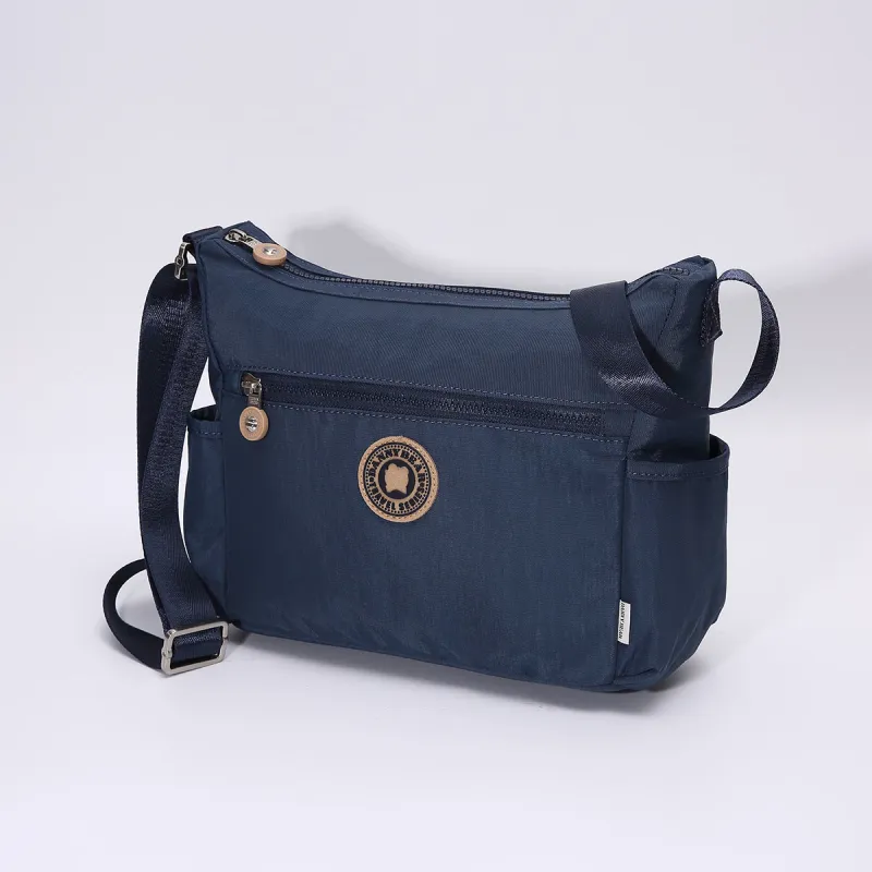 Dannybear Fabric Crossbody Bag Regular Men's Dark Blue-3