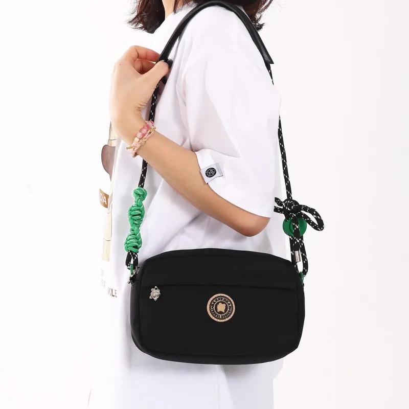 Dannybear Fabric Shoulder Bag, Crossbody Bag Unisex Multicolor-2