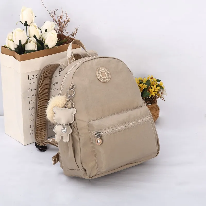 Dannybear Fabric Backpack Women's Guming Tea Umber-1