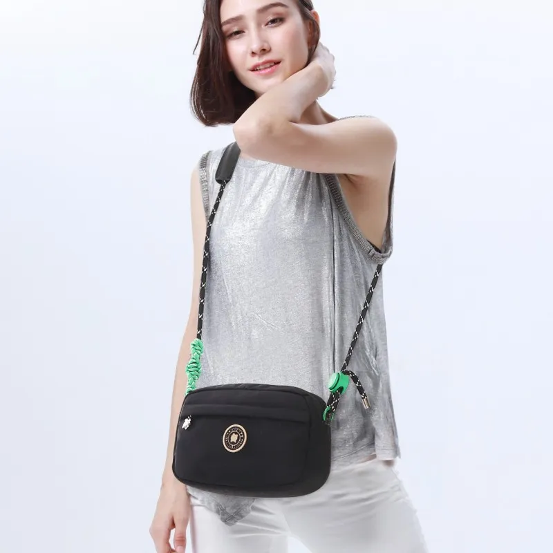 Dannybear Fabric Shoulder Bag, Crossbody Bag Unisex Multicolor-3