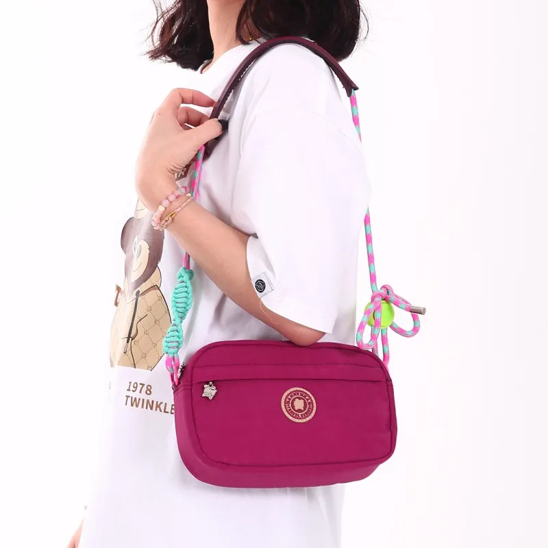 Dannybear Fabric Shoulder Bag, Crossbody Bag Unisex Multicolor-7