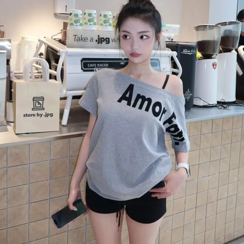 RTTO T Shirts Women's Gray-5