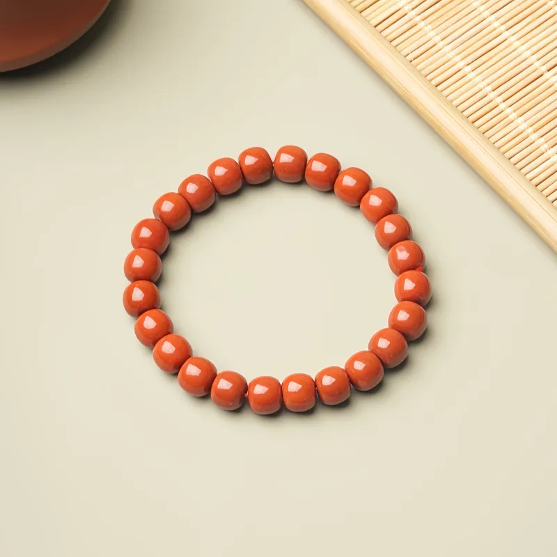 HENGSHI Southern Red Agate Jade Bracelets Unisex-4