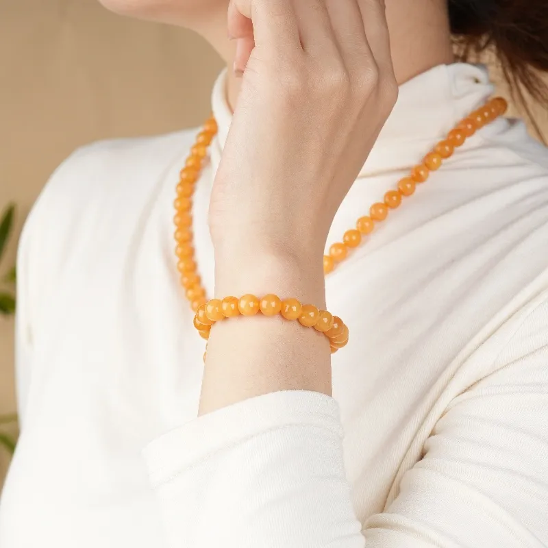 HENGSHI Amber Jade Bracelets Unisex-6