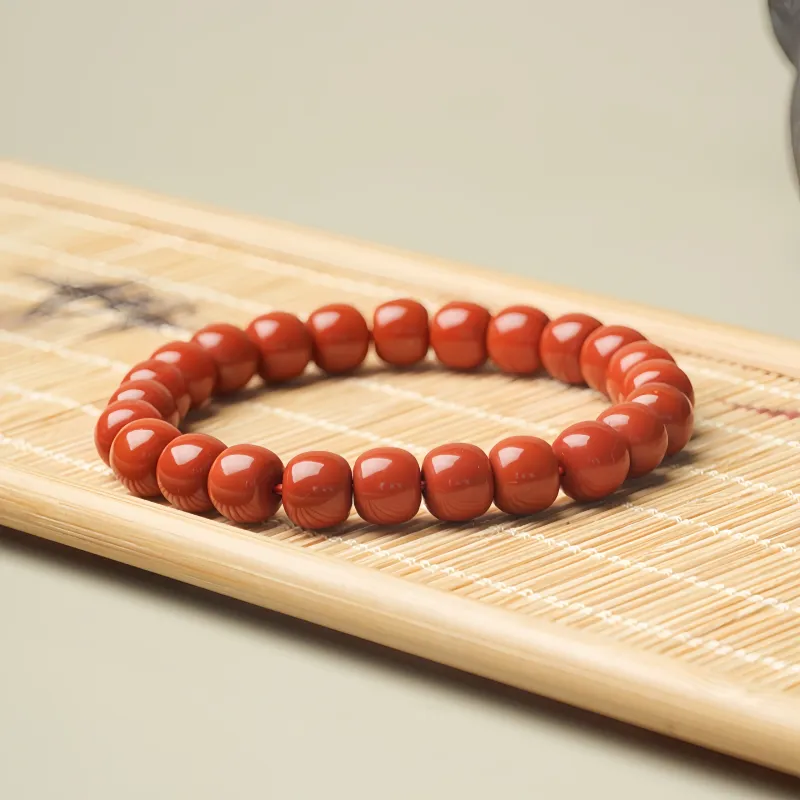 HENGSHI Southern Red Agate Jade Bracelets Unisex-3