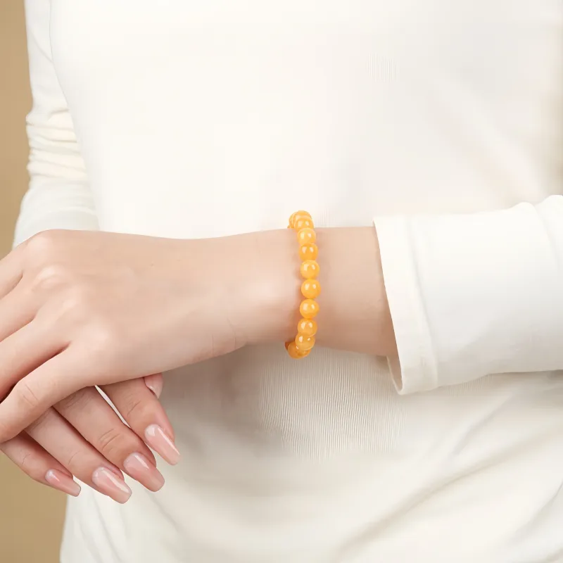 HENGSHI Amber Jade Bracelets Unisex-5