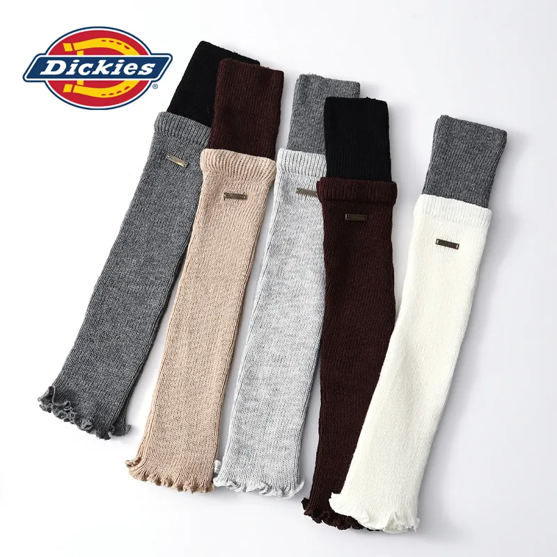 Dickies Lace Trims Slimming Layered Calf Socks Fall Winter Knee High Socks Gift Box Women's-2