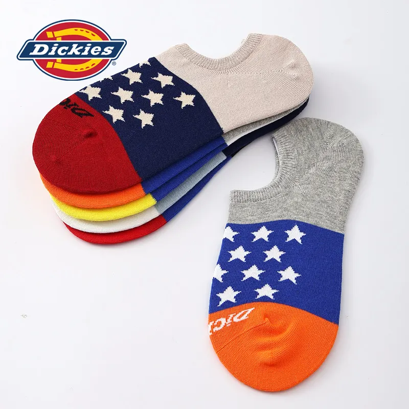Dickies Sweat-Wicking Cute Invisible No-Show Socks Unisex-15