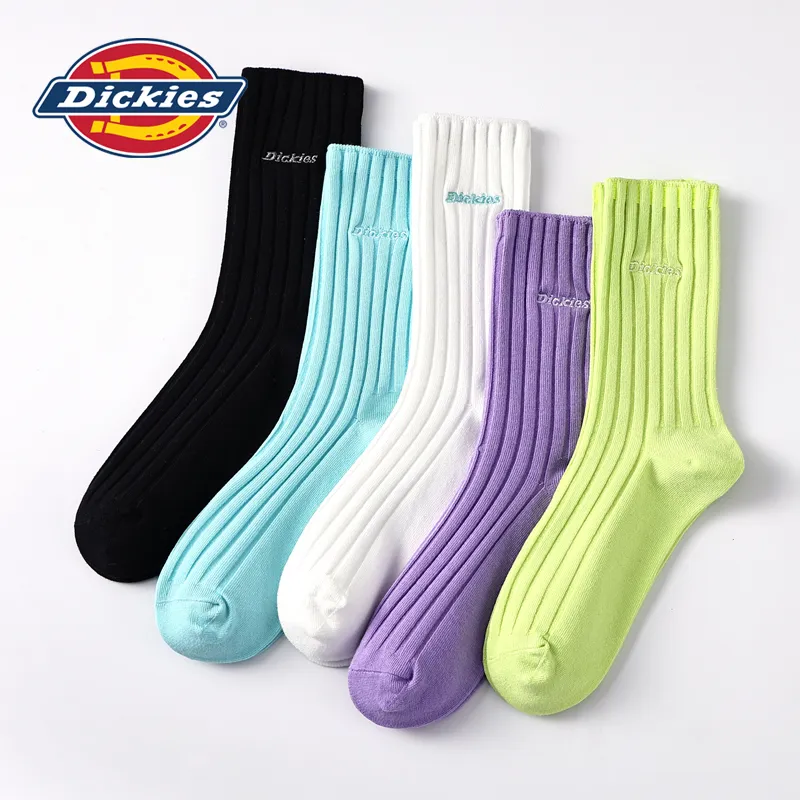 Dickies Moisture Wicking, Breathable Classic Vertical Stripes Solid Color Fall Winter Crew Women's-20