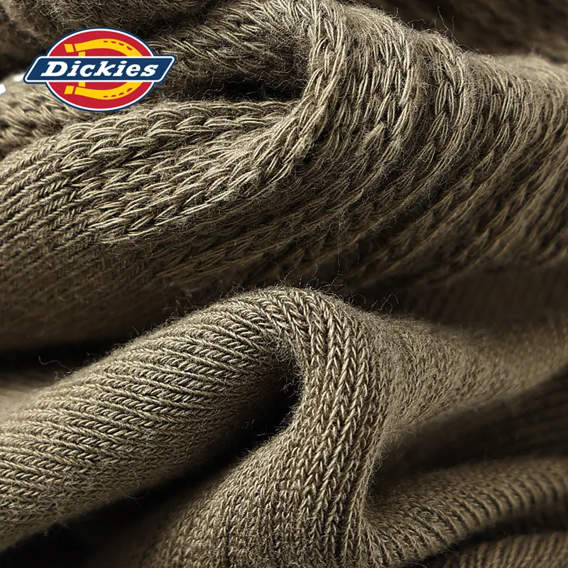 Dickies Moisture-Wicking Breathable Classic Solid Color Comfortable Fall And Winter Crew Socks Men's-64