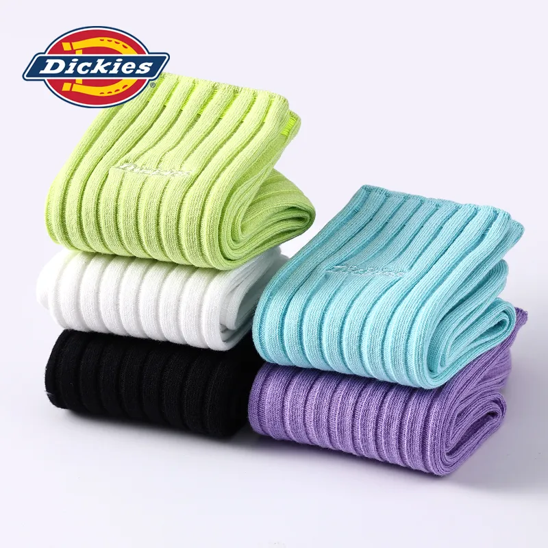 Dickies Moisture Wicking, Breathable Classic Vertical Stripes Solid Color Fall Winter Crew Women's-21
