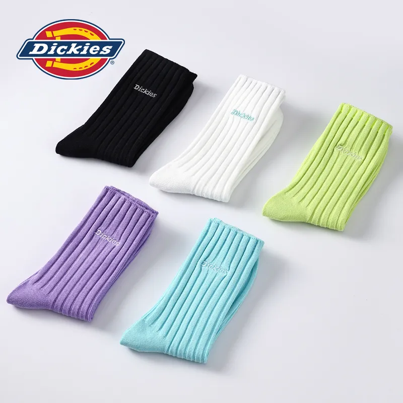 Dickies Moisture Wicking, Breathable Classic Vertical Stripes Solid Color Fall Winter Crew Women's-22