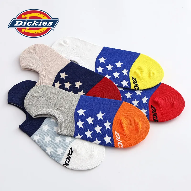 Dickies Sweat-Wicking Cute Invisible No-Show Socks Unisex-43