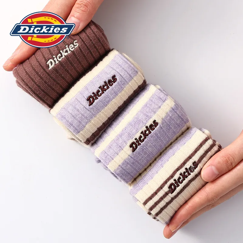 Dickies Thermal Breathable Fall Winter Crew Socks Women's-4