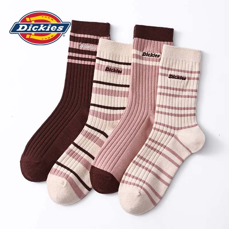 Dickies Thickened Terry Thermal Breathable Skin Friendly Fall Winter Crew Socks Women's-2