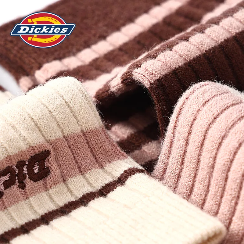 Dickies Thickened Terry Thermal Breathable Skin Friendly Fall Winter Crew Socks Women's-15