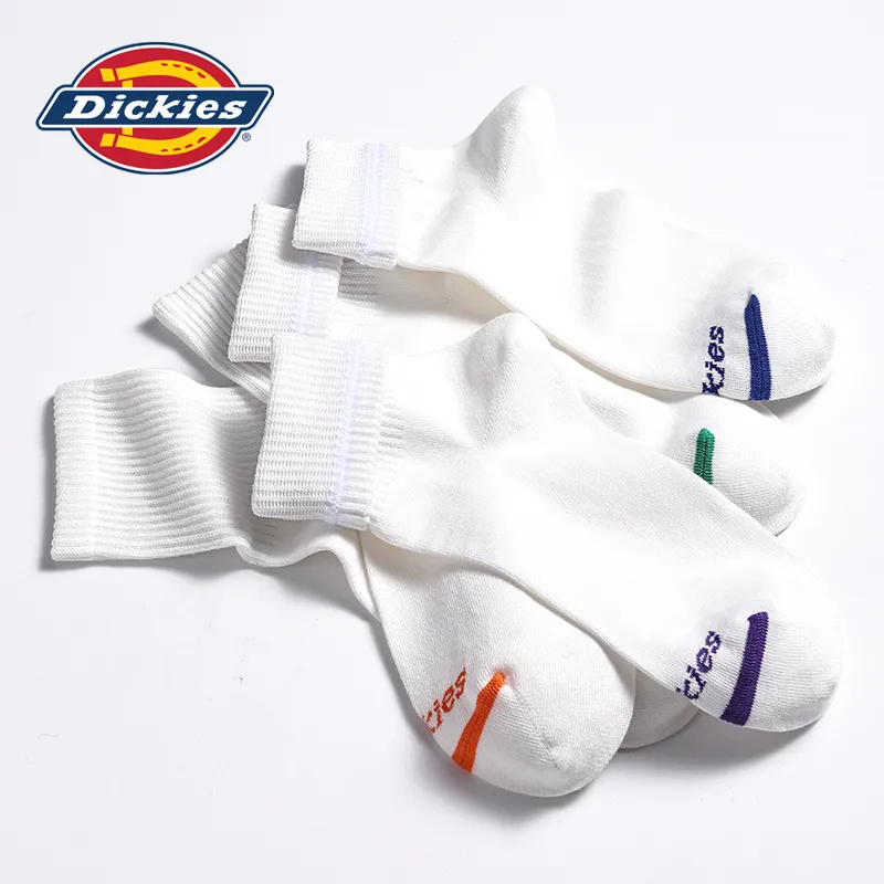 Dickies High Rebound Comfortable Skin Friendly Fall Winter Crew Socks Unisex-38