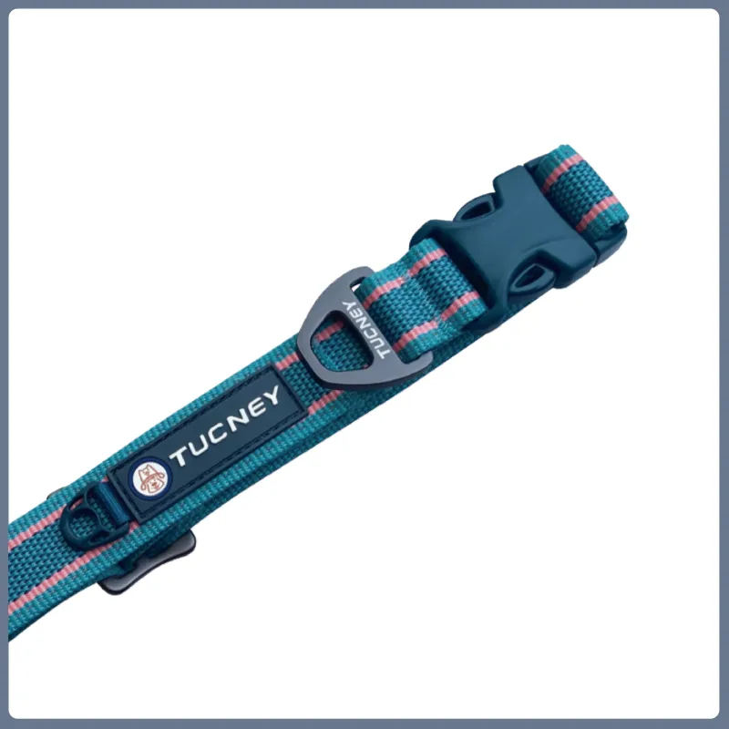 TUCNEY Tuhuan Set Dog Leash Training Rope Puppy Collar Dog Neck Float Ring Training Dog Collar-14
