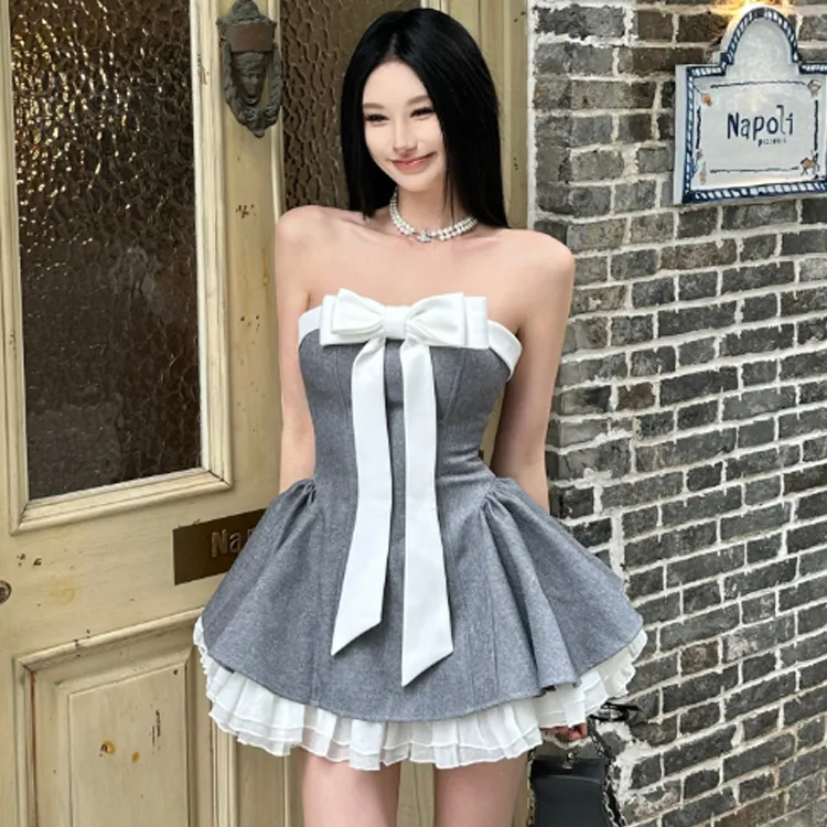 KUNZHUDAXIANG Sleeveless Dress Women's-3