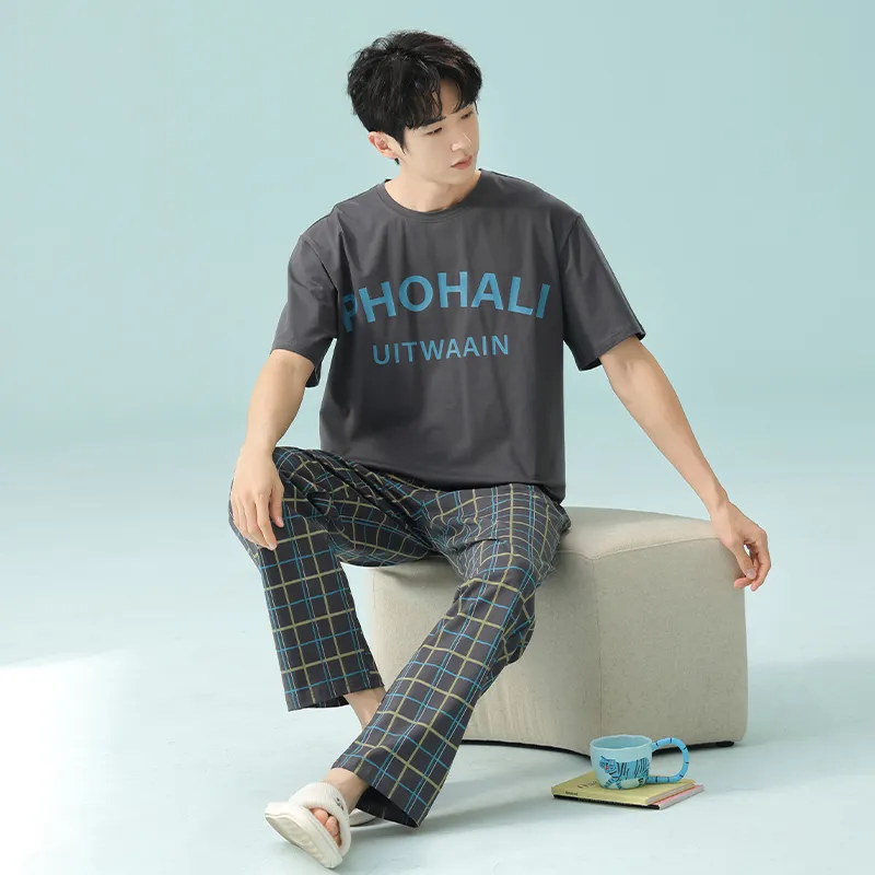 Allenalyson Men Pajama Sets-12
