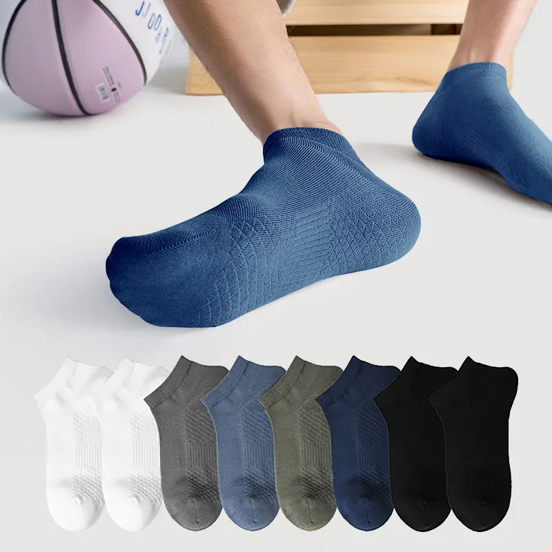 Allenalyson Ankle Socks Men's Mixed Color 8 Pack-6