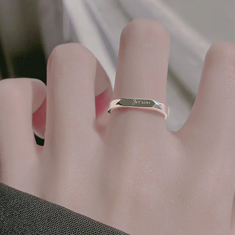 JESCAKOO S925 Silver Rings Unisex-4