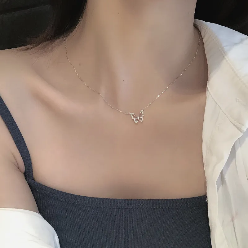 JESCAKOO S925 Sterling Silver Necklaces Women's-1