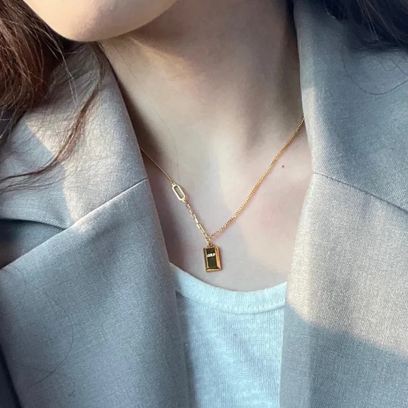 JESCAKOO S925 Silver Necklaces Women's-1