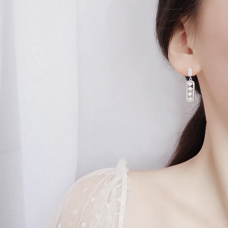 JESCAKOO S925 Silver Earrings Women's-2