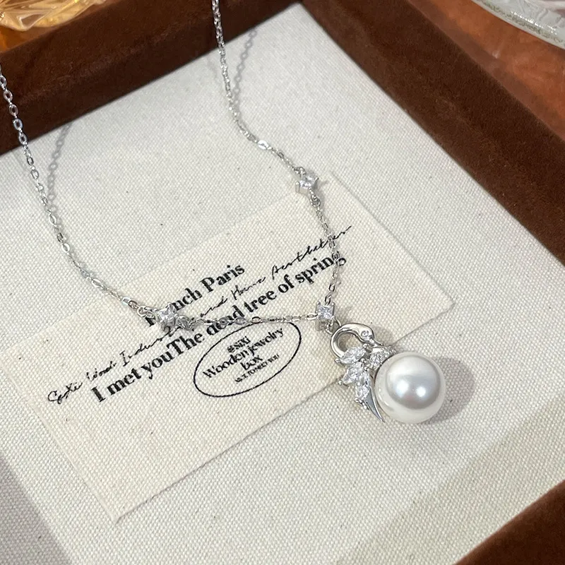 JESCAKOO S925 Sterling Silver Necklaces Women's-4
