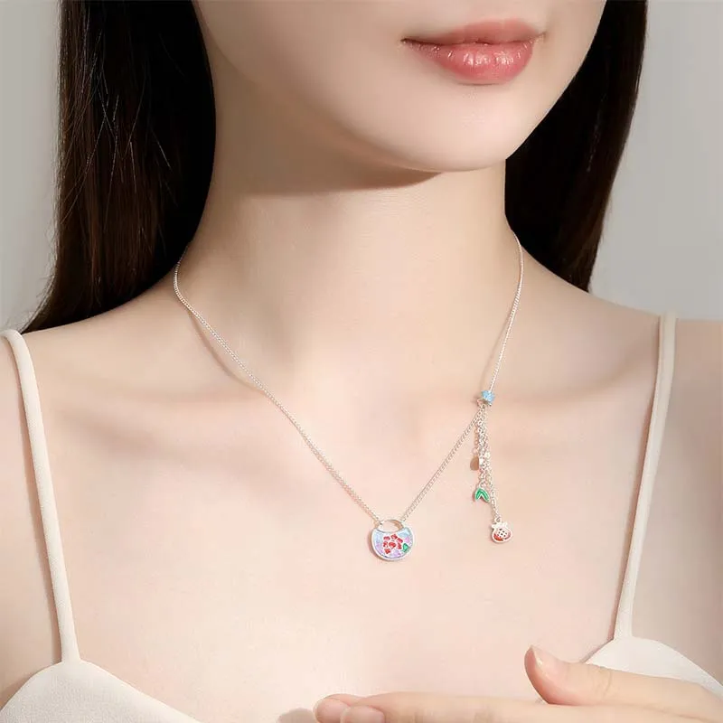 JESCAKOO S925 Silver Necklaces Women's-2