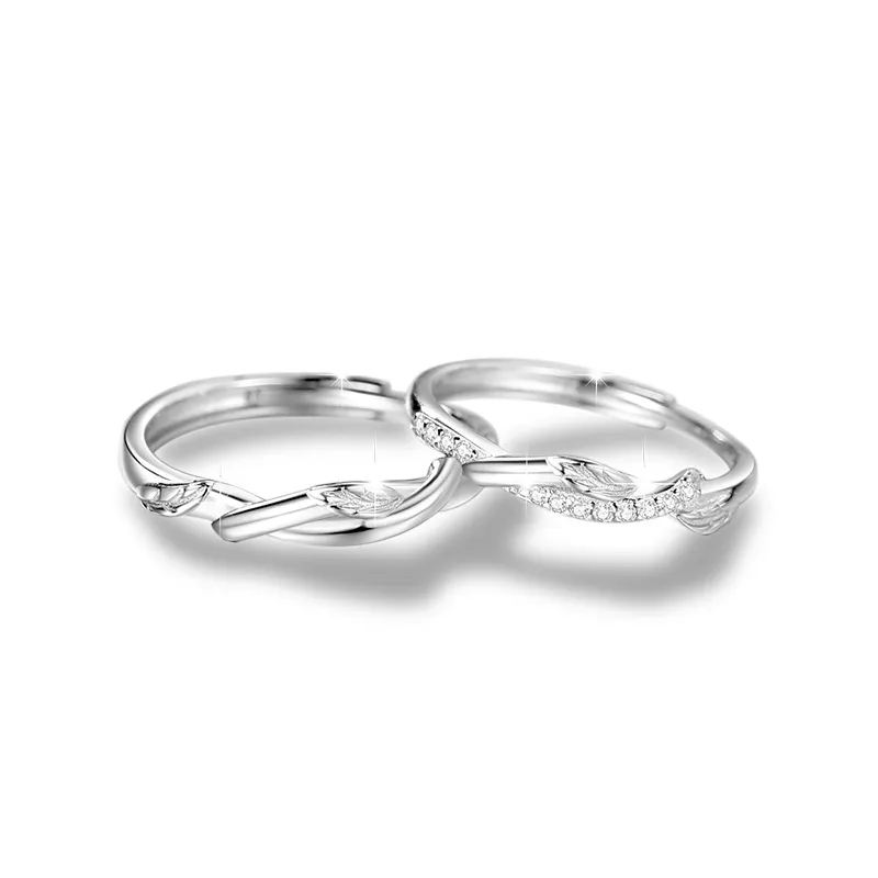 JESCAKOO S925 Sterling Silver Rings Unisex-5