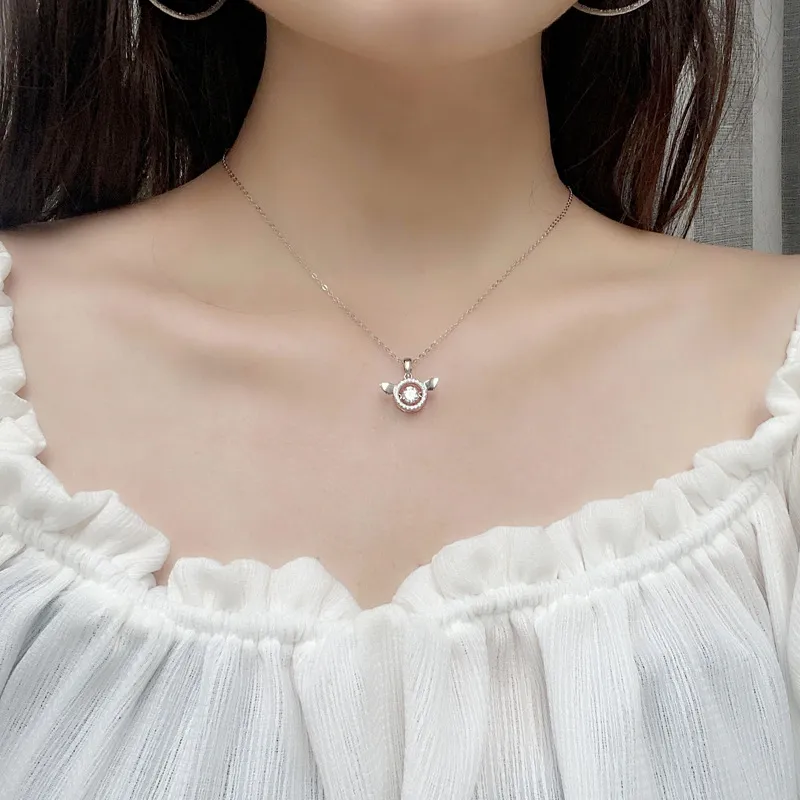 JESCAKOO S925 Sterling Silver Necklaces Women's-2