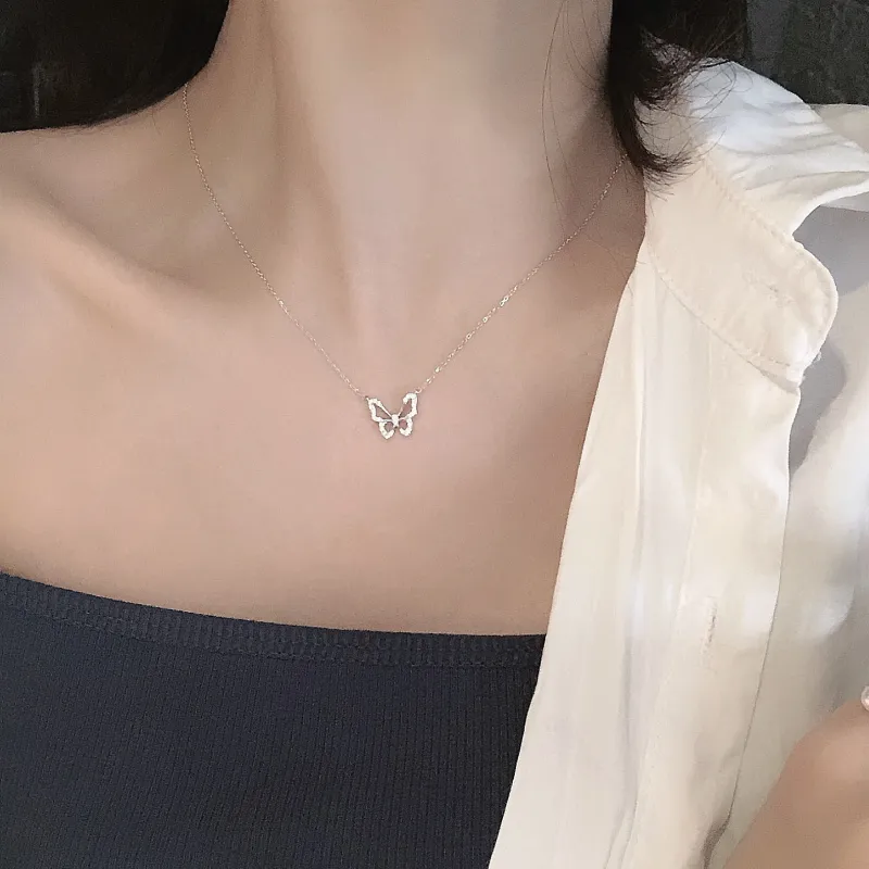 JESCAKOO S925 Sterling Silver Necklaces Women's-2