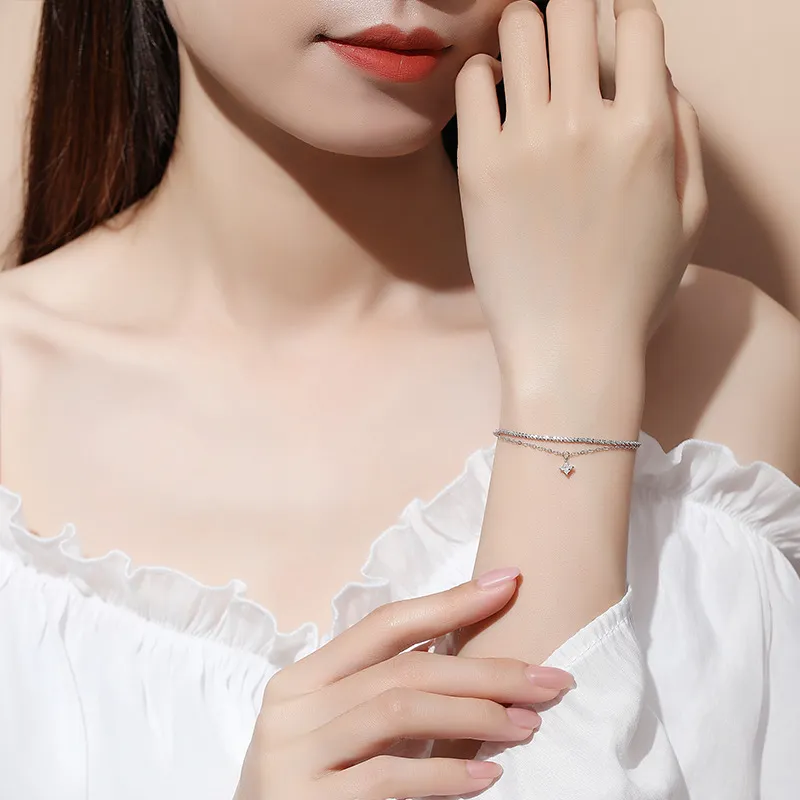JESCAKOO S925 Silver Bracelets Women's-4