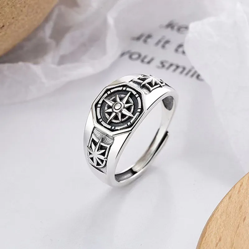 JESCAKOO S925 Sterling Silver Rings Unisex-3