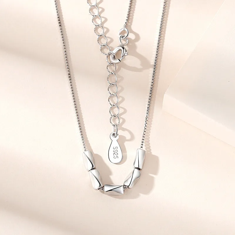 JESCAKOO S925 Silver Necklaces Women's-1