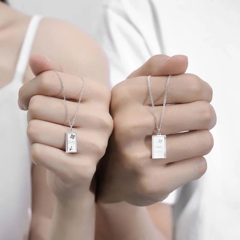 JESCAKOO S925 Silver Necklaces Unisex-1