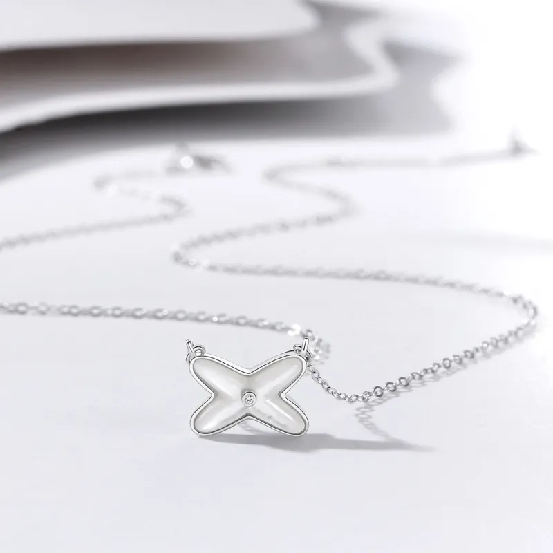 JESCAKOO S925 Silver Necklaces Women's-3
