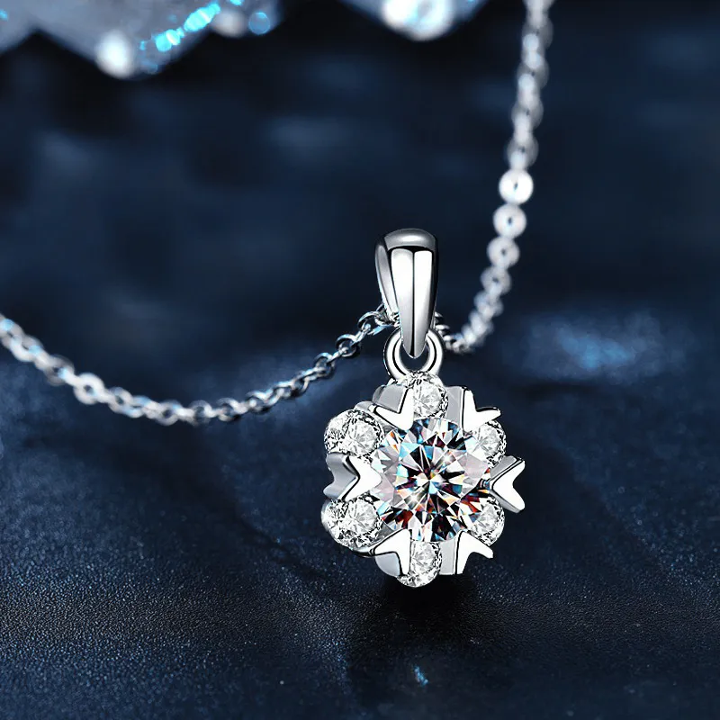 JESCAKOO S925 Silver Necklaces Women's-2